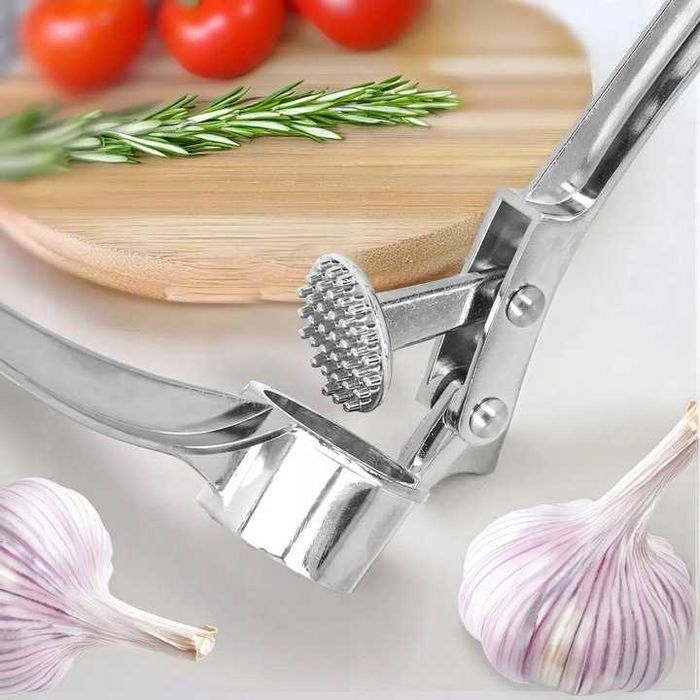 Wyciskacz do CZOSNKU PRASKA Wyciskarka METALOWA Ręczna MOCNA Zgniatacz