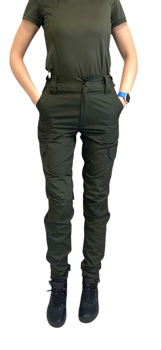 Жіноча військова тактична форма хакі, олива ( убакс, штани)