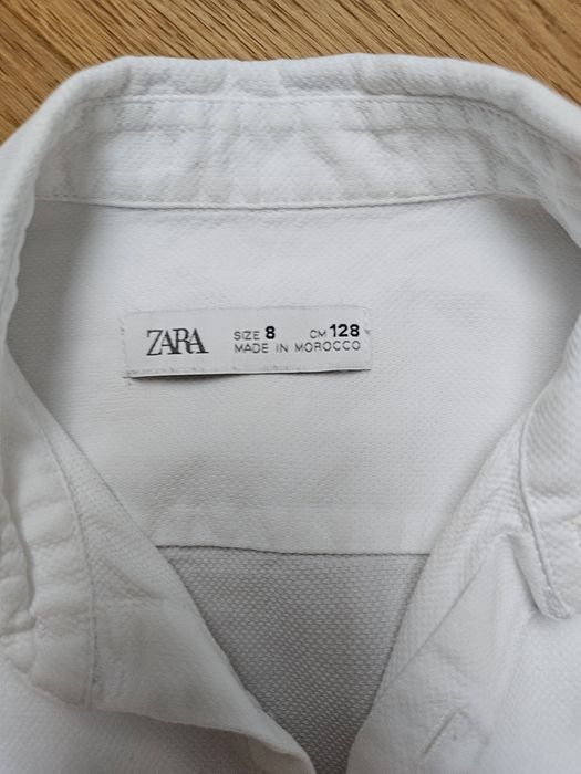 Koszula biała Zara rozm.128