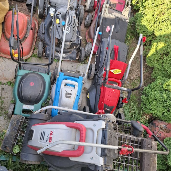 Kosiarka do trawy elektryczne  i spalinowa