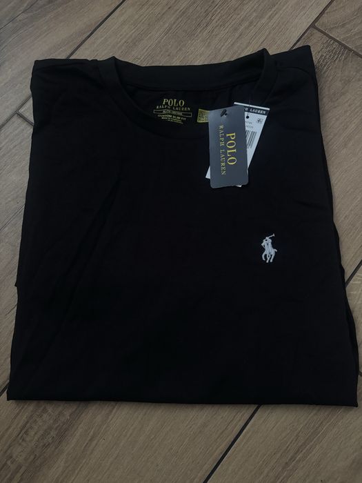 t shirt ralph  czarna