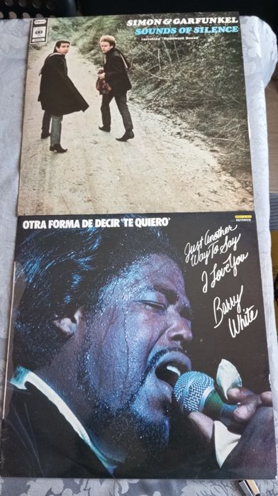 Discos de vinil antigos