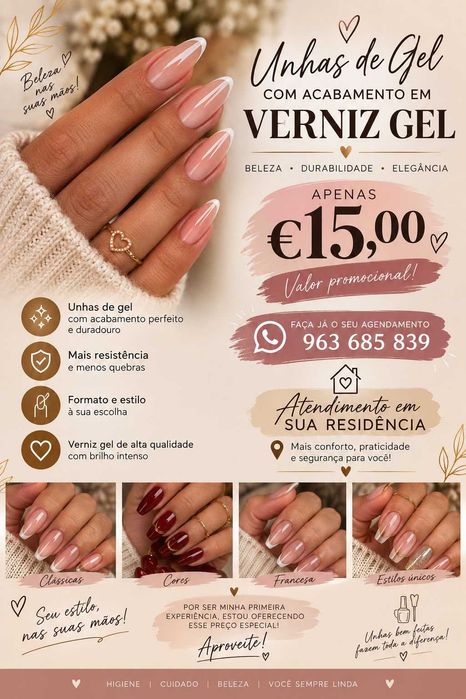 Serviço de manicure