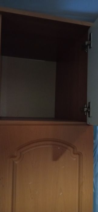 Шкаф - пенал одностворчатый с антресолью