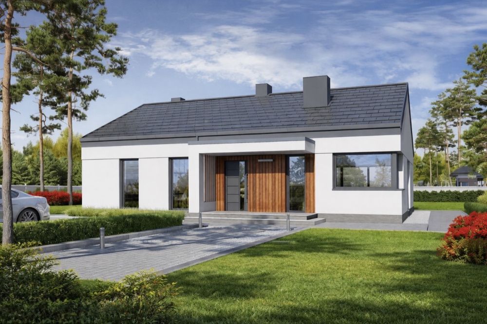 DZIAŁKA z Pozwoleniem na budowe - Sporniak kupujesz i budujesz