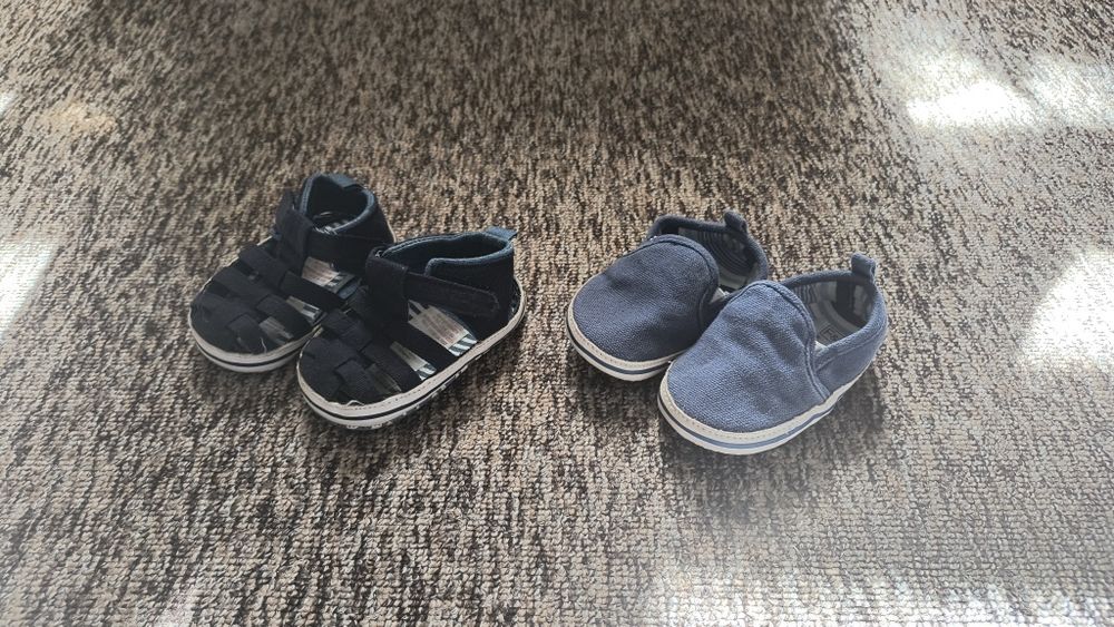 Buty niechodki dla niemowląt 74