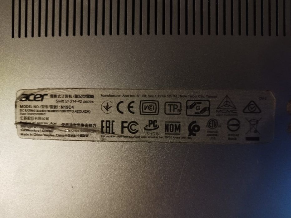 Acer Swift Laptop64752391288835124