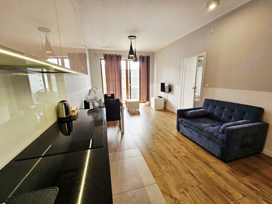 nocleg na dobę apartament Żoliborz artystyczny 42m tanio full wyp