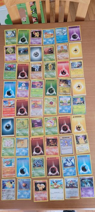 Cartas pokemon oficiais antigas