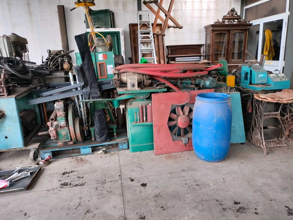Vendo várias máquinas e compressores