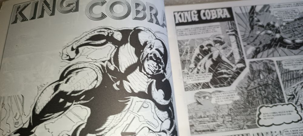 Antiga banda desenhada King Cobra 1981