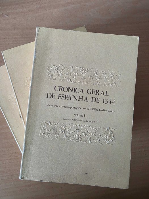 3 volumes da "Crónica Geral de Espanha de 1344"