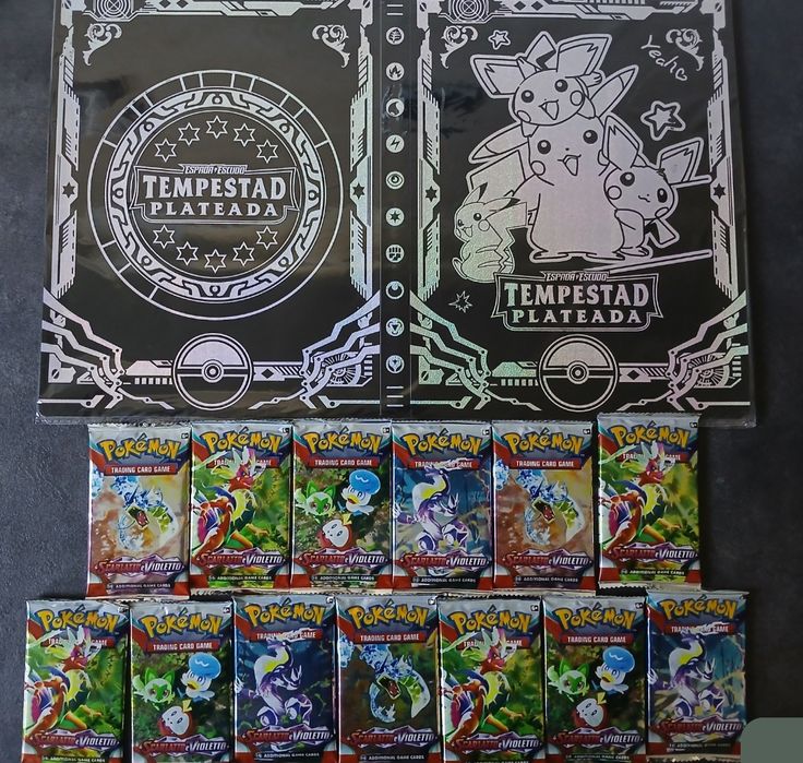 Pokemon zestaw: album 432 miejsc + 130 kart