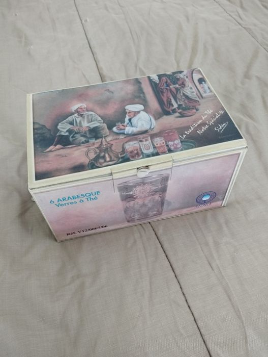 Conjunto copos chá árabes