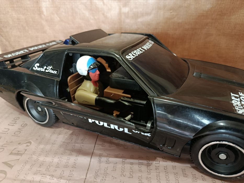 Ретро машинка Secret Police Car (1988), Kuang Wu Toys. Винтаж