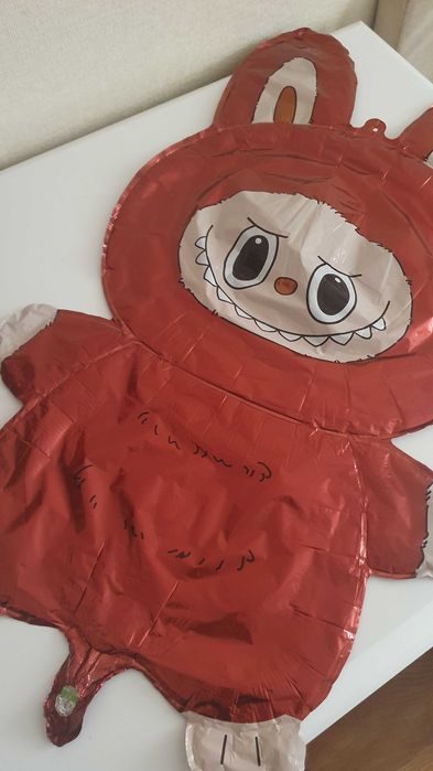 Фольгована кулька labubu лабубу 1 шт