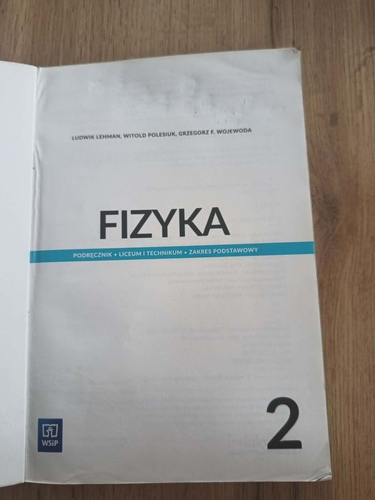 Podręcznik do fizyki 2 WSiP