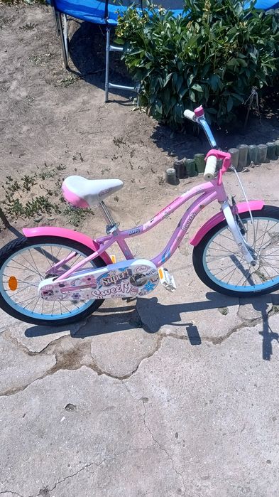 Детский велосипед corso 20 см розовый