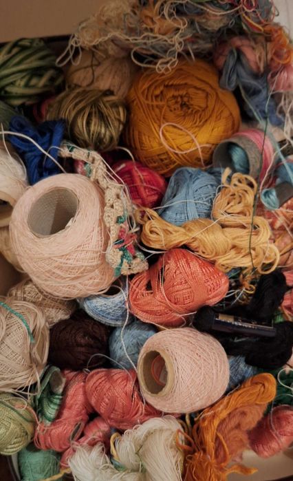 3 Sewing Boxes with Various Items, Sold Individually64739897068033123