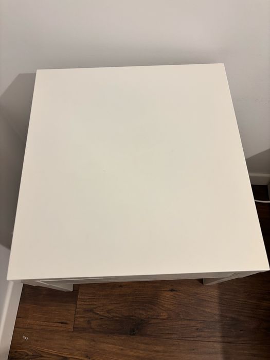 2 stoliki szafki nocne metalowe Ikea Selje
