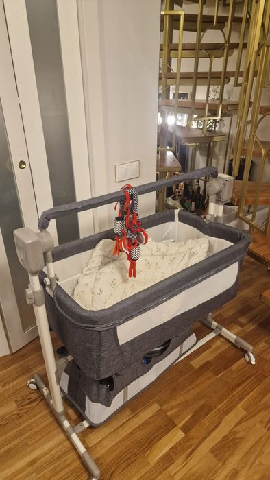 Łóżeczko, kołyska elektryczna, bujak