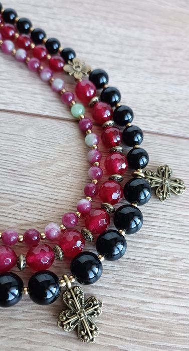 Намисто "Уквітчана" в українському стилі