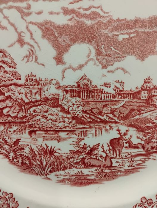 Prato decorativo rosa Barratts