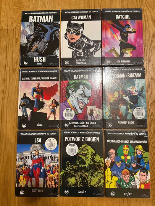 Wielka Kolekcja Komiksów DC (Pakiet 9 tomów)