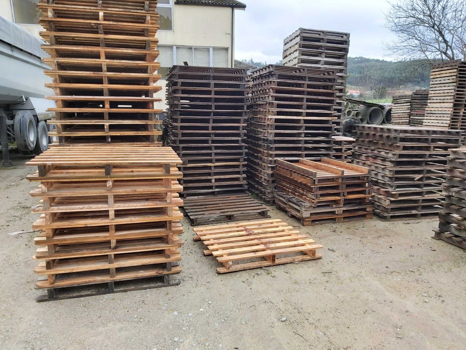 Vendo Paletes Madeira 1,20X1,00