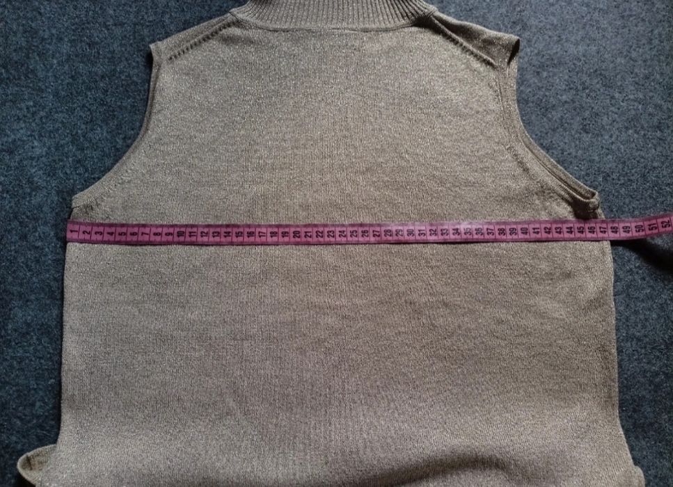 Sweter ( golf) jedwab+ brokat C&A