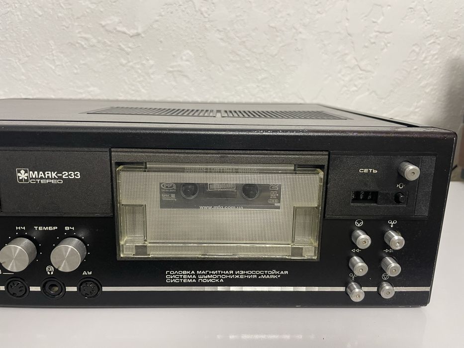 Магнітофон Маяк 233 стерео