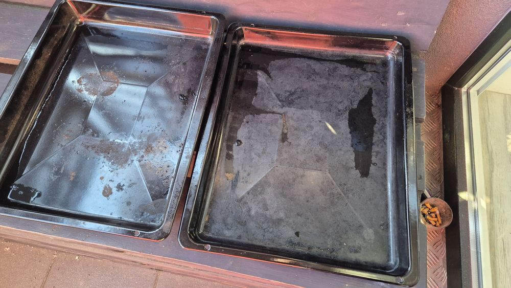 2 blachy do piekarnika używane