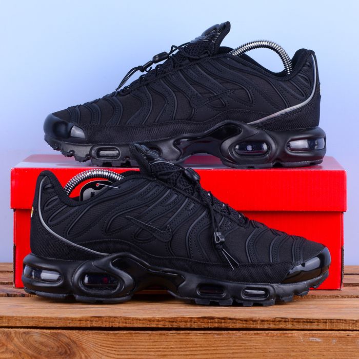(2341) Кросівки Nike Air Max TN Plus чорні найк найки (41-45)