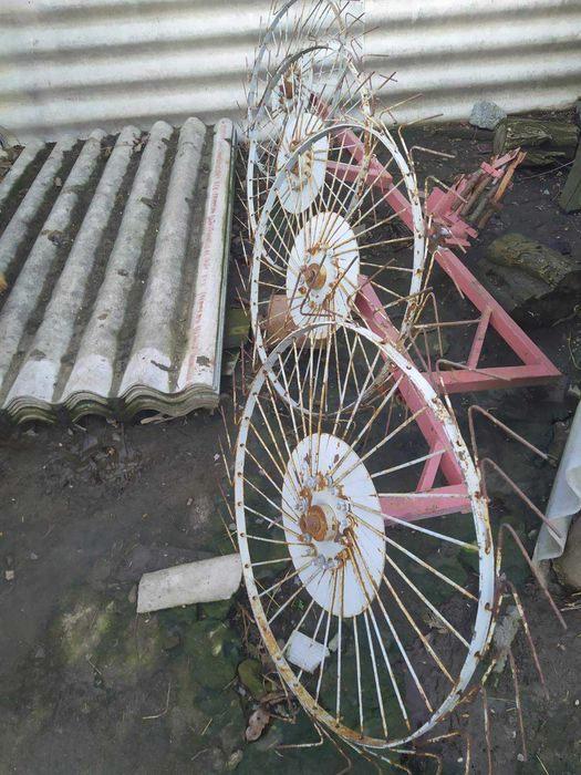 Граблі сонечка до мотоблока