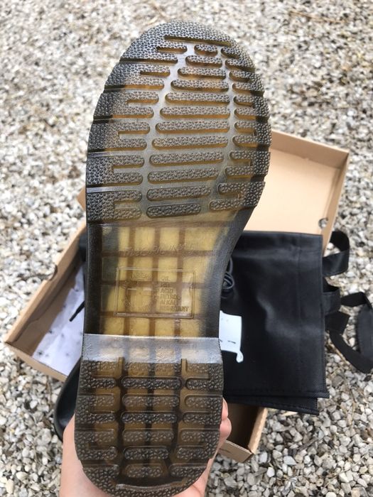 Туфли кожаные Dr. Martens 1461 черные