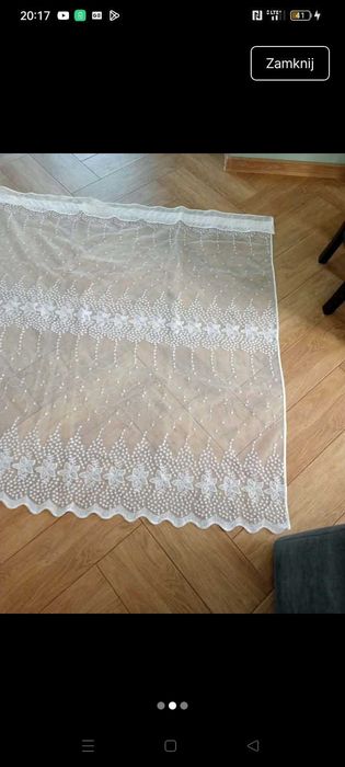 Firany gotowe 4 metry