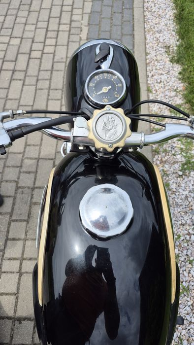 Motocykl, PRL Mz es 250/1, jaskółka