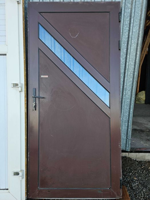 DRZWI Zewnętrzne Aluminiowe Wejściowe 100x210cm