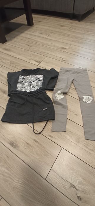 Zestaw legginsy i sukienka