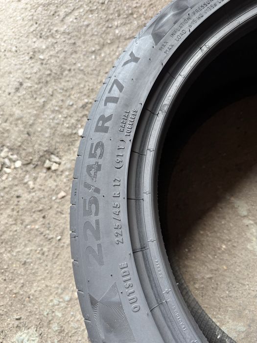 225/45 R17 Continental PremiumContact 6 /2024рік/літо/2шт./