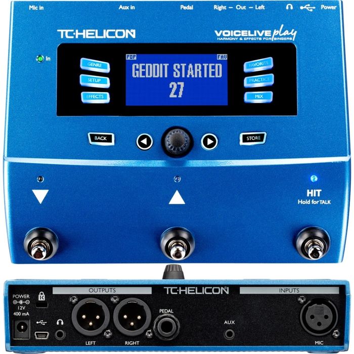 Процесор ефектів TC-Helicon VoiceLive Play