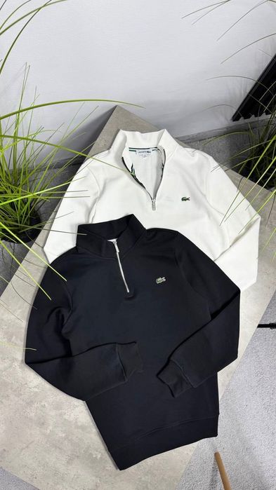 ‼️NEW‼️БЕЗ ПРЕДОПЛАТ‼️Мужской свитшот полу замок лакоста Lacoste | полу зип лакоста | полу замок Lacoste | мужска кофта 1/3 лакоста | Lacoste |
