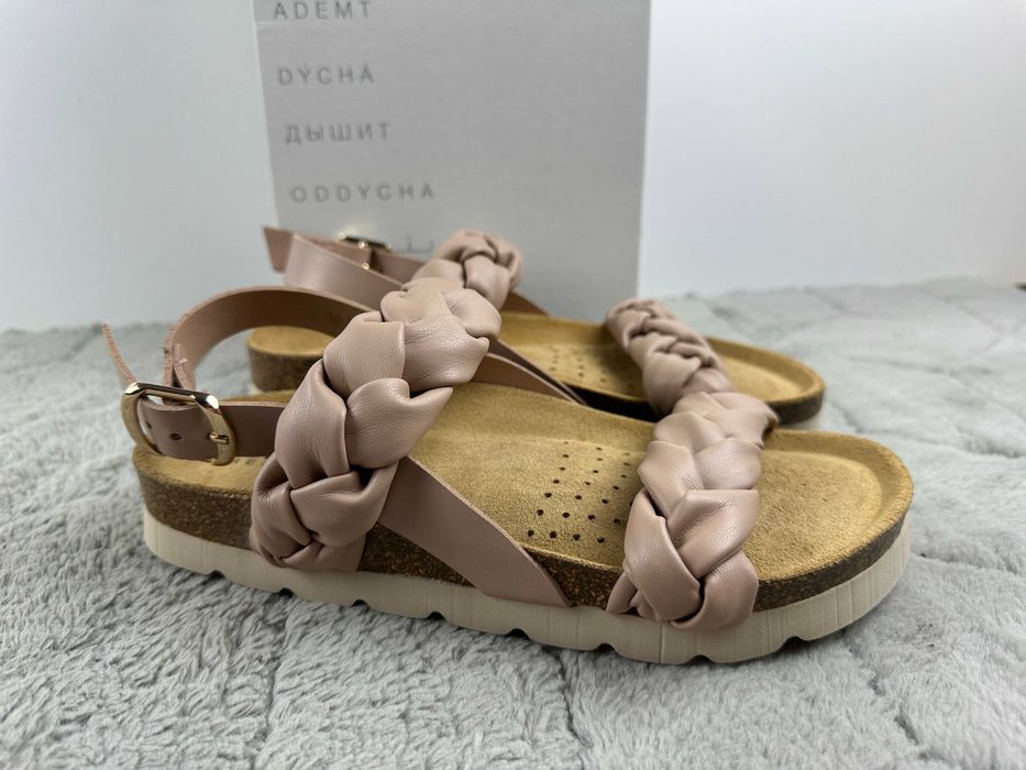 sandały skórzane damskie geox d briona 36