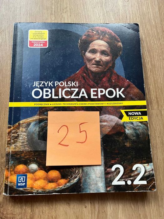 Podręcznik Oblicza Epok 2.2