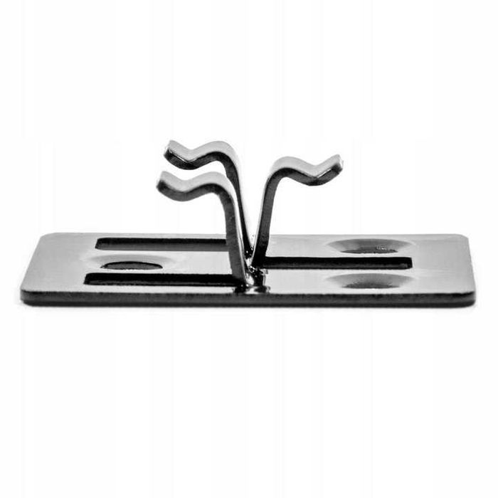 Klipsy metalowe montażowe do desek kompozytowych tarasowa 50 sztuk