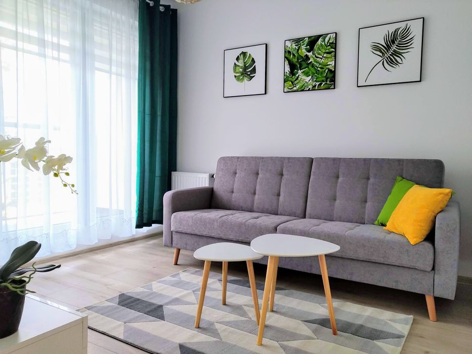 Klimatyzowane mieszkanie35m2  na ulicy Słowackiego w apartamentowcu Ravelin