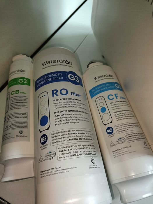 Centrala z filtrami System Odwrócona osmoza Waterdrop G3 Filtr OPIS