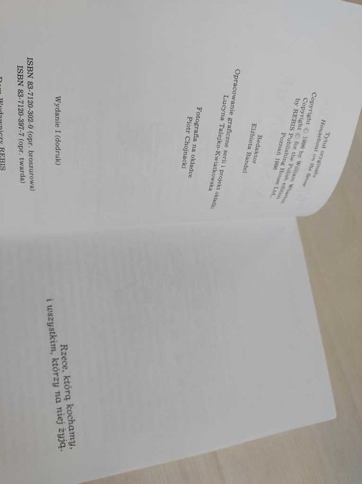 Dom na Sekwanie William Wharton Autor Ptaśka, seria Salamandra