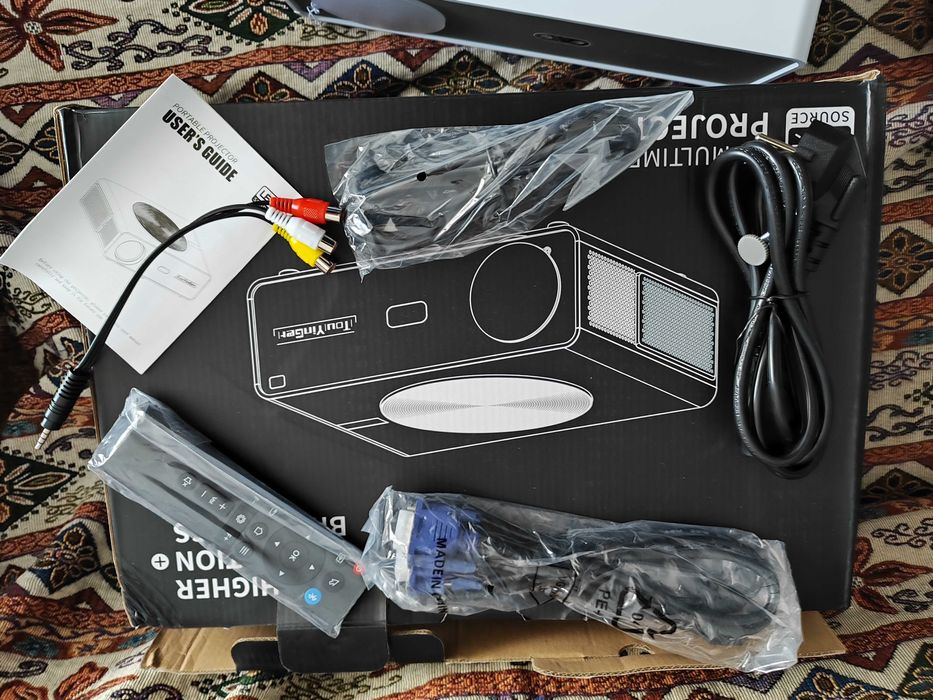 Touyinger Q11 Android,Проектор 4K 8K LED