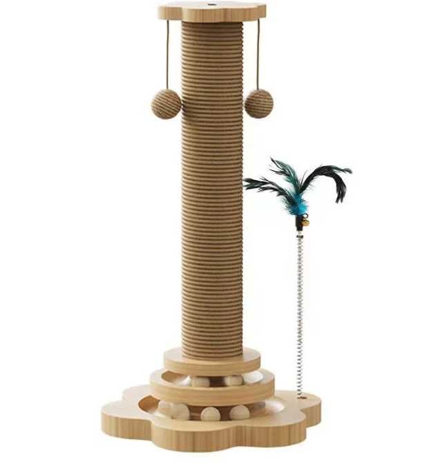 Arranhador para gato com vários brinquedos incluidos NOVO ENVIO GRÁTIS